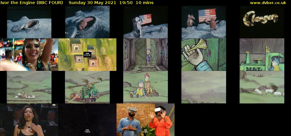 Ivor the Engine (BBC FOUR) Sunday 30 May 2021 19:50 - 20:00