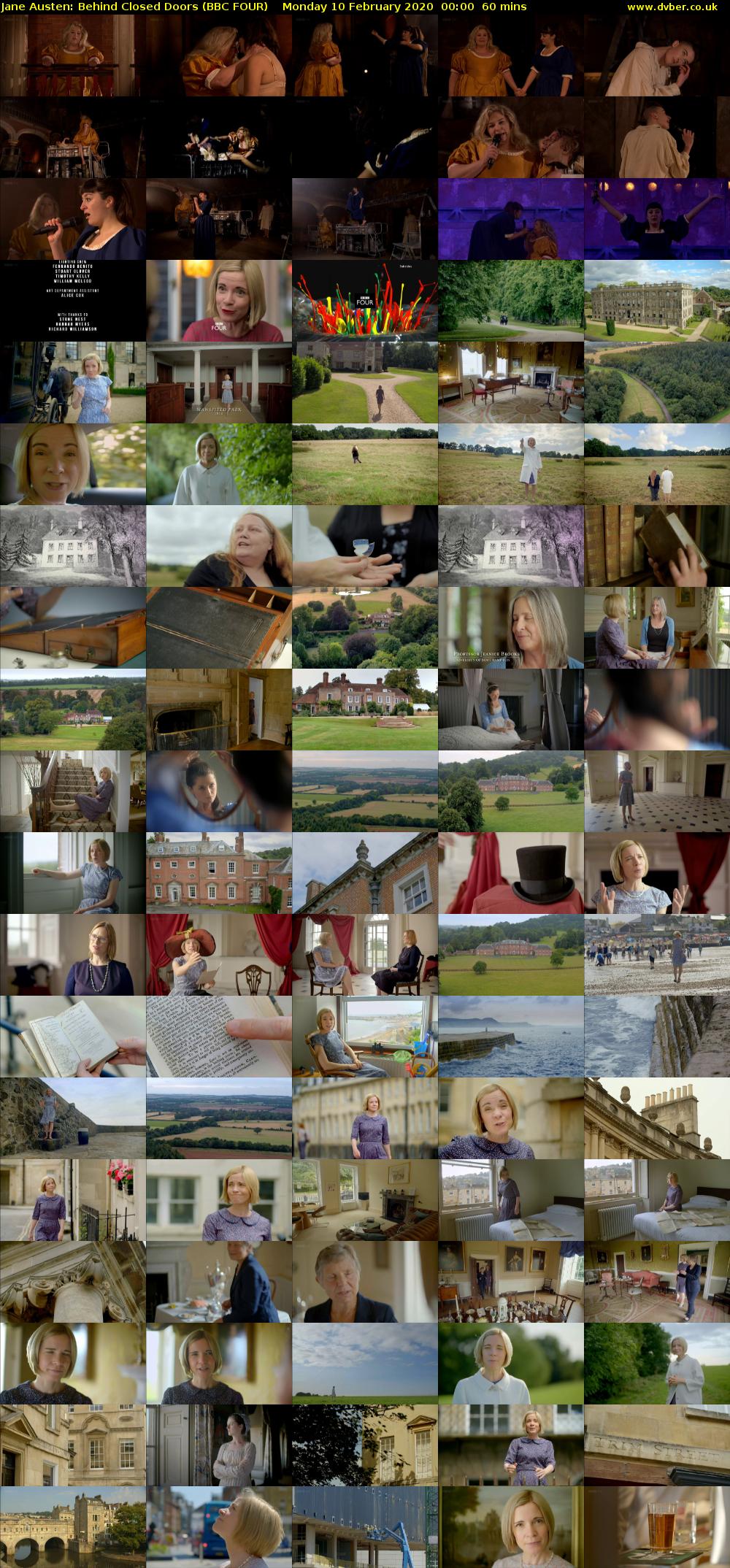 Jane Austen: Behind Closed Doors (BBC FOUR) Monday 10 February 2020 00:00 - 01:00