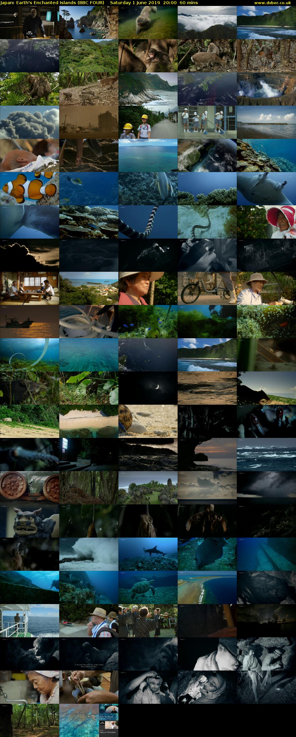 Japan: Earth's Enchanted Islands (BBC FOUR) Saturday 1 June 2019 20:00 - 21:00