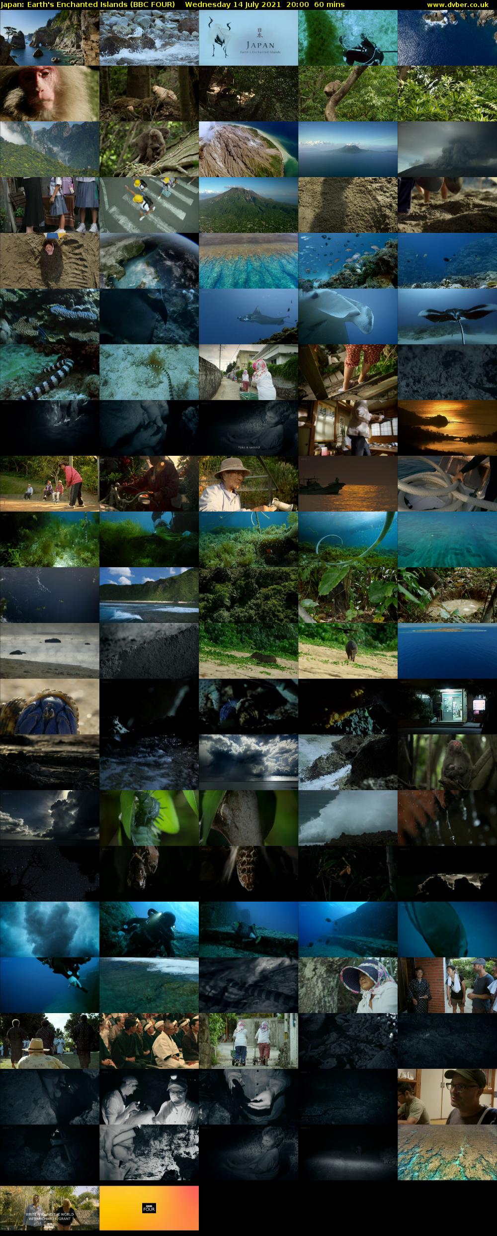 Japan: Earth's Enchanted Islands (BBC FOUR) Wednesday 14 July 2021 20:00 - 21:00