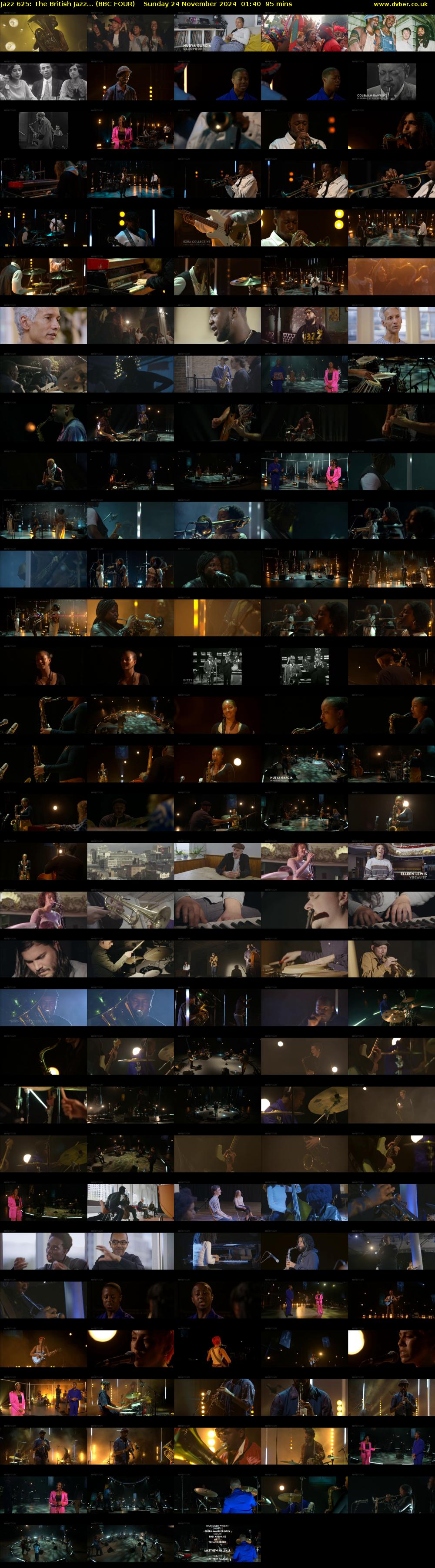 Jazz 625: The British Jazz... (BBC FOUR) Sunday 24 November 2024 01:40 - 03:15