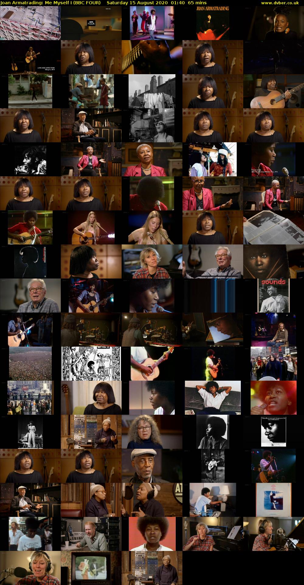 Joan Armatrading: Me Myself I (BBC FOUR) Saturday 15 August 2020 01:40 - 02:45