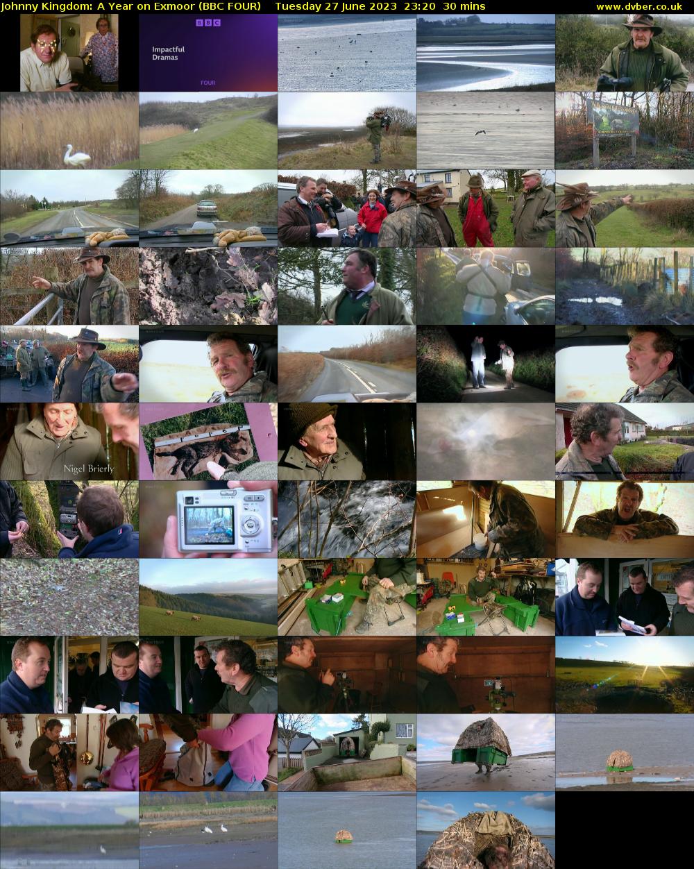 Johnny Kingdom: A Year on Exmoor (BBC FOUR) Tuesday 27 June 2023 23:20 - 23:50