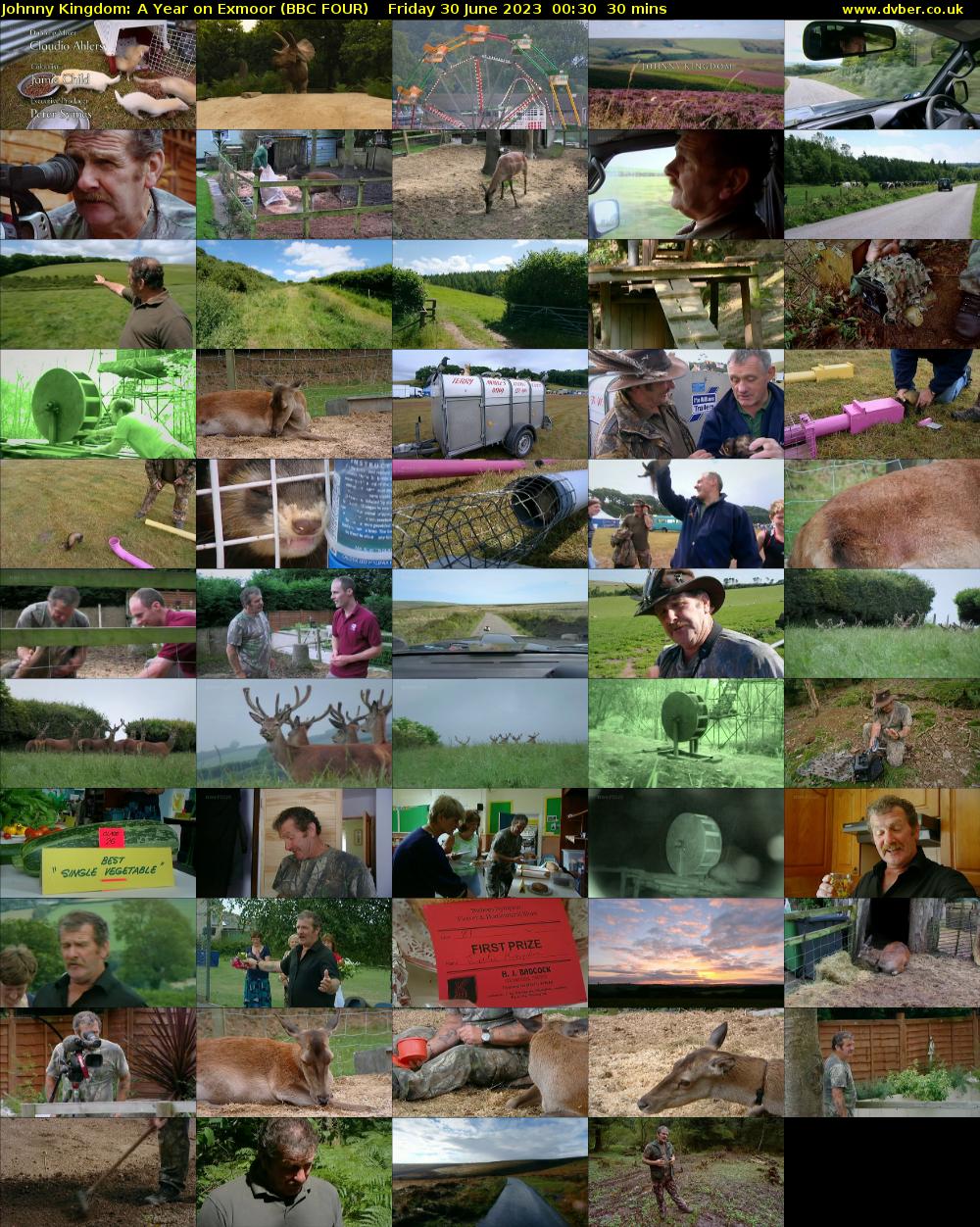 Johnny Kingdom: A Year on Exmoor (BBC FOUR) Friday 30 June 2023 00:30 - 01:00