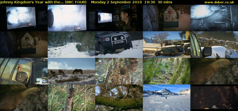 Johnny Kingdom's Year with the... (BBC FOUR) Monday 2 September 2019 19:30 - 20:00