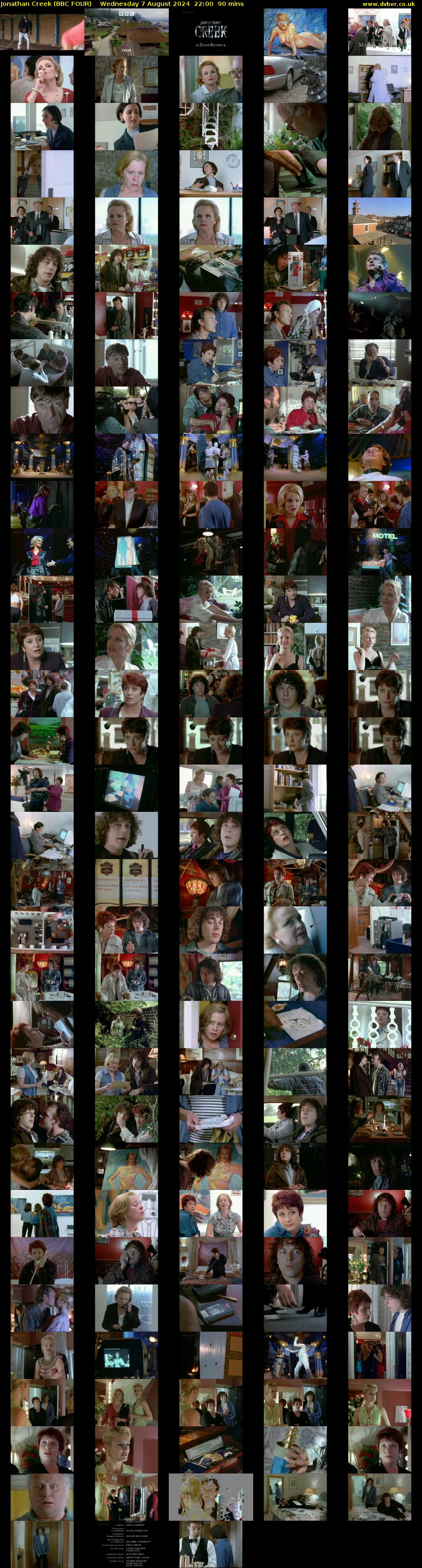 Jonathan Creek (BBC FOUR) Wednesday 7 August 2024 22:00 - 23:30