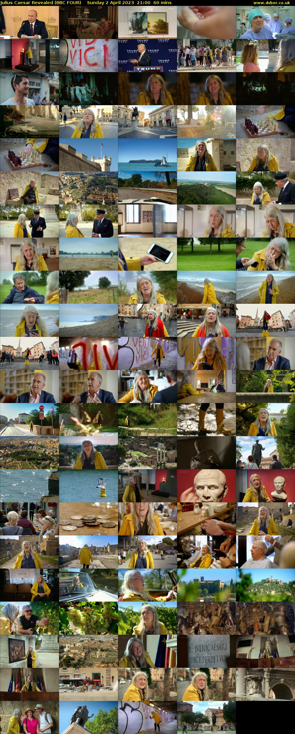 Julius Caesar Revealed (BBC FOUR) Sunday 2 April 2023 21:00 - 22:00