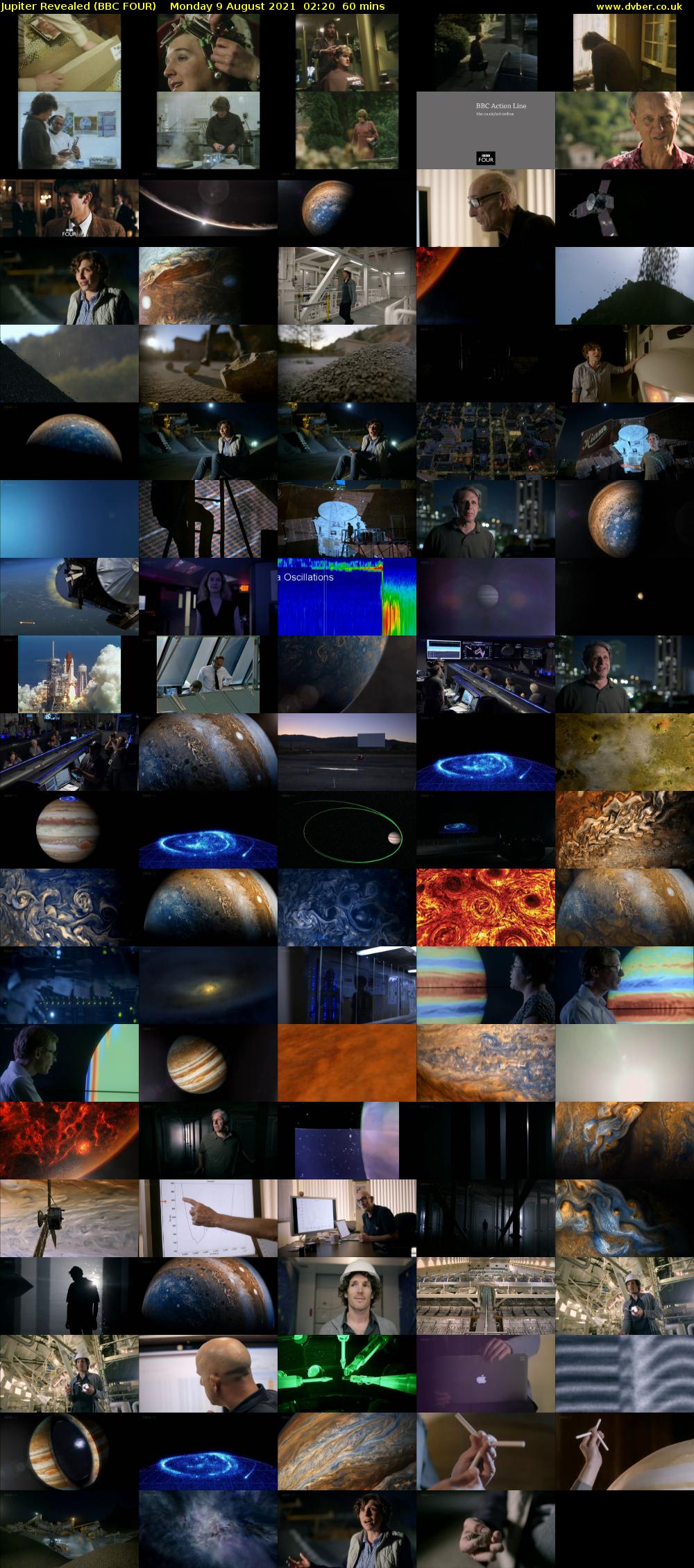 Jupiter Revealed (BBC FOUR) Monday 9 August 2021 02:20 - 03:20