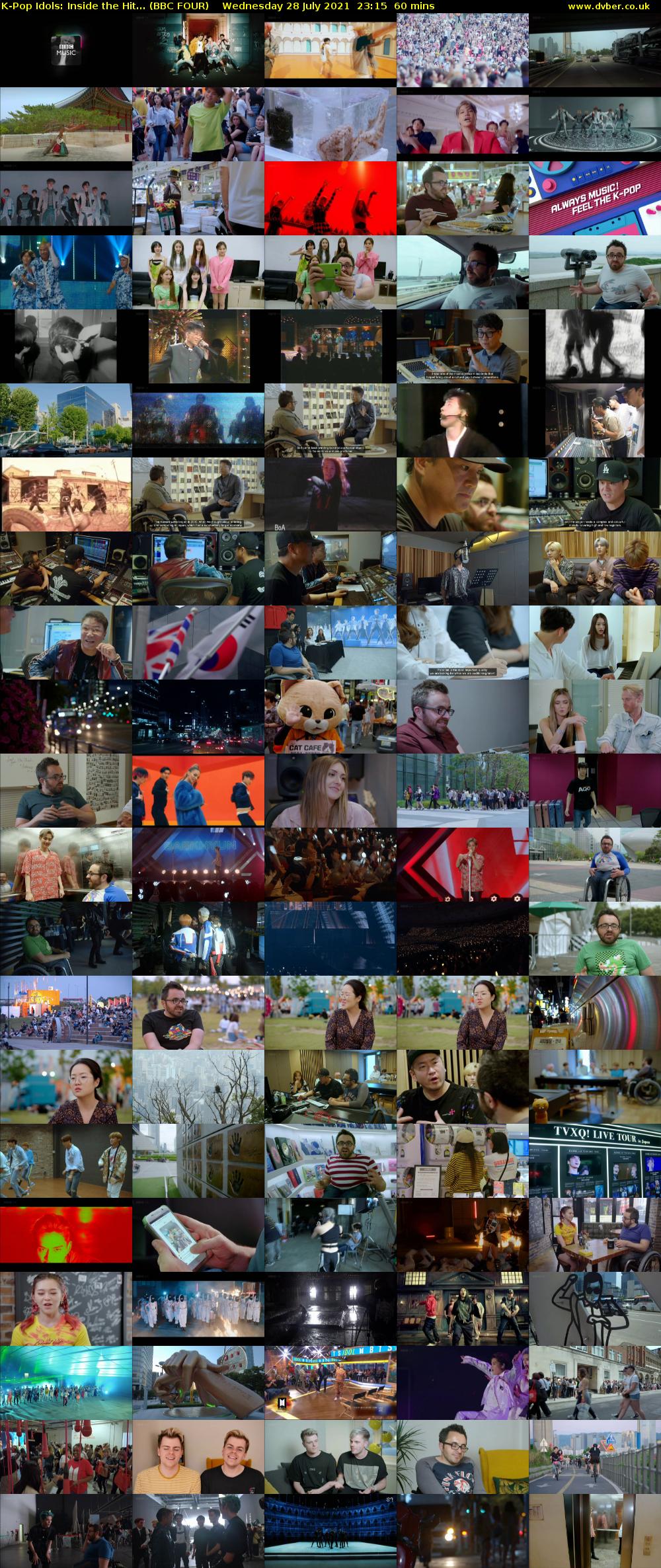 K-Pop Idols: Inside the Hit... (BBC FOUR) Wednesday 28 July 2021 23:15 - 00:15