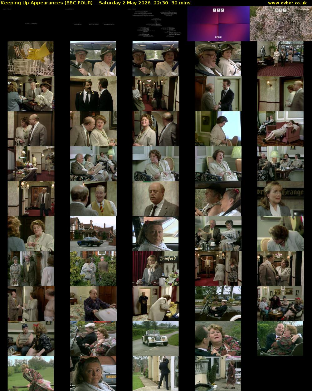 Keeping Up Appearances (BBC FOUR) Saturday 2 May 2026 22:30 - 23:00