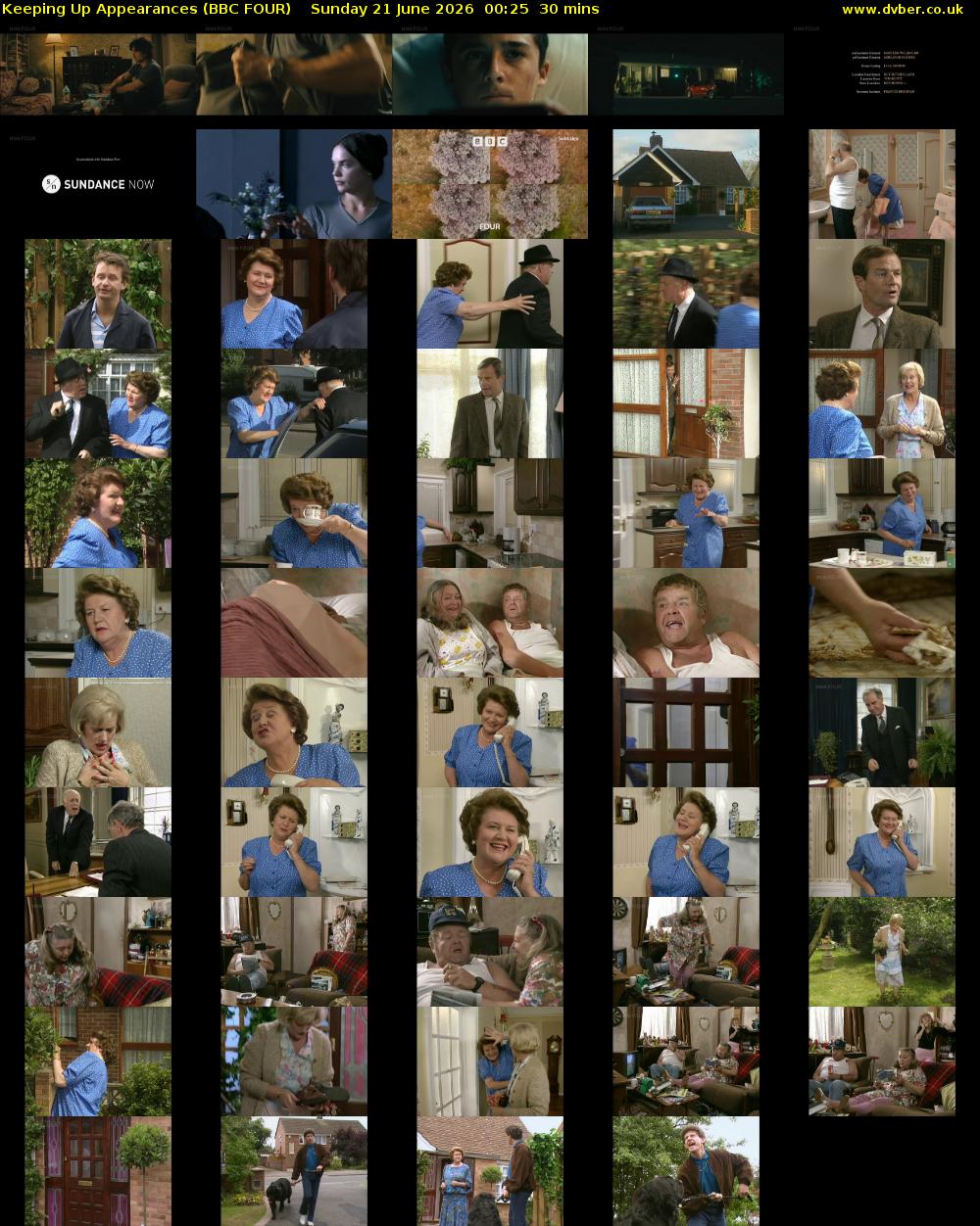 Keeping Up Appearances (BBC FOUR) Sunday 21 June 2026 00:25 - 00:55