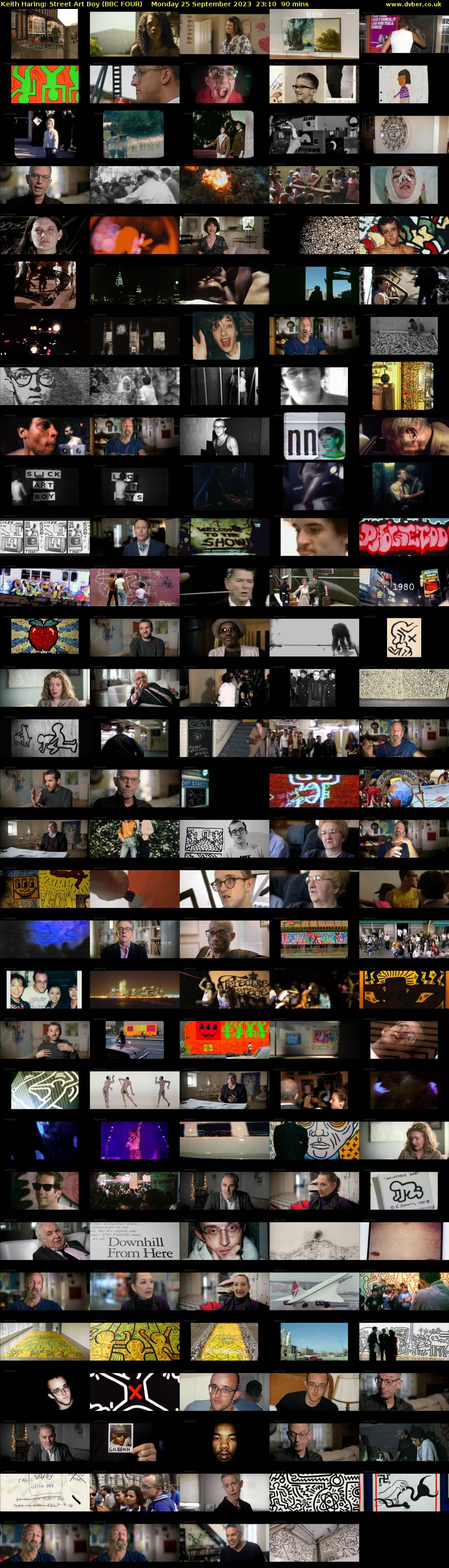 Keith Haring: Street Art Boy (BBC FOUR) Monday 25 September 2023 23:10 - 00:40