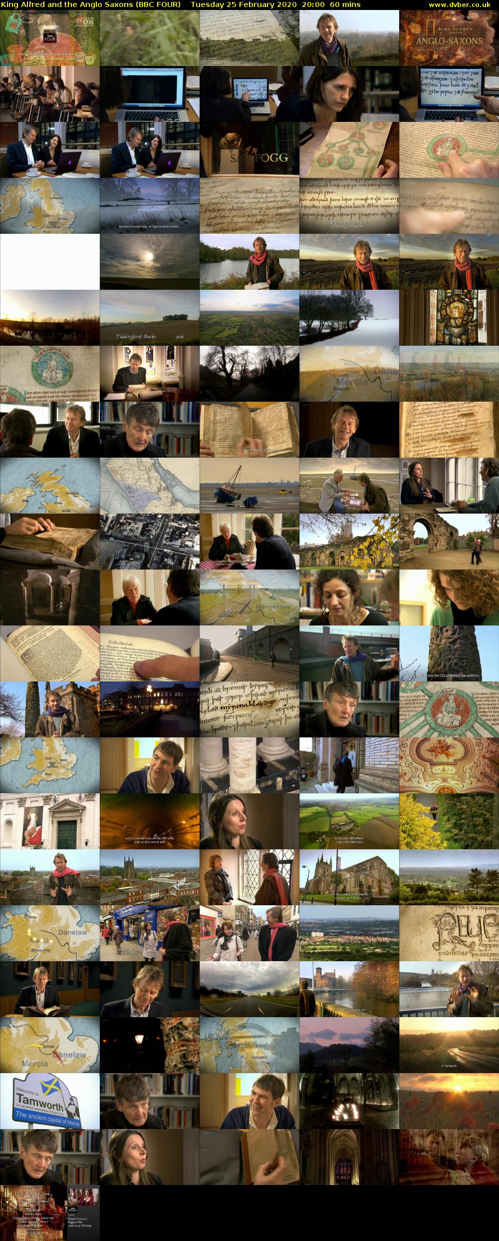 King Alfred and the Anglo Saxons (BBC FOUR) Tuesday 25 February 2020 20:00 - 21:00