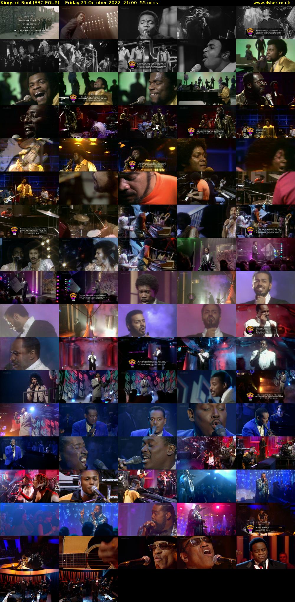 Kings of Soul (BBC FOUR) Friday 21 October 2022 21:00 - 21:55