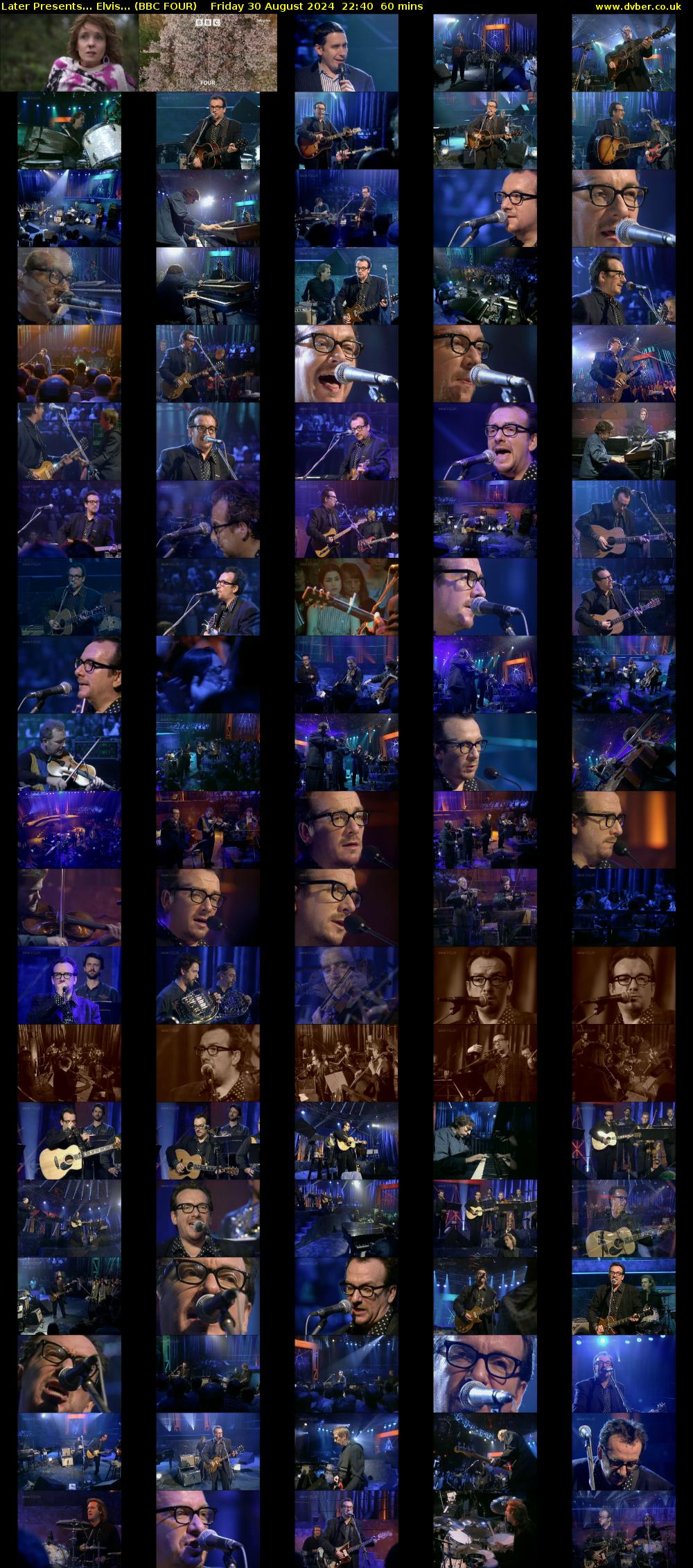 Later Presents... Elvis... (BBC FOUR) Friday 30 August 2024 22:40 - 23:40