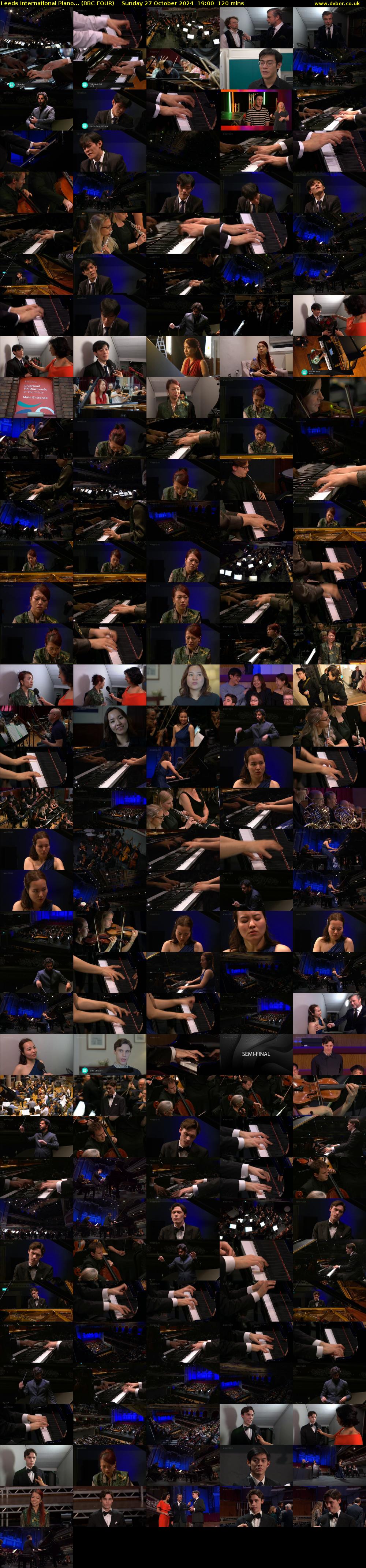 Leeds International Piano... (BBC FOUR) Sunday 27 October 2024 19:00 - 21:00