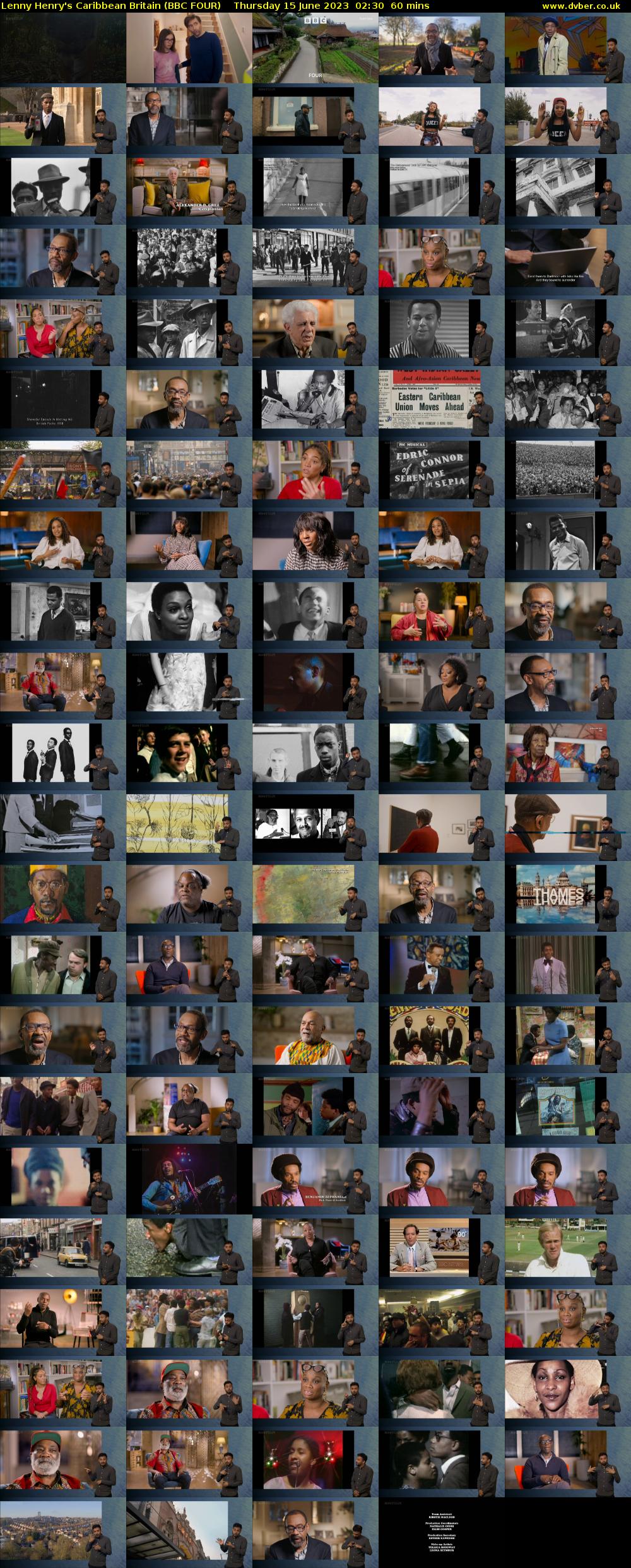 Lenny Henry's Caribbean Britain (BBC FOUR) Thursday 15 June 2023 02:30 - 03:30