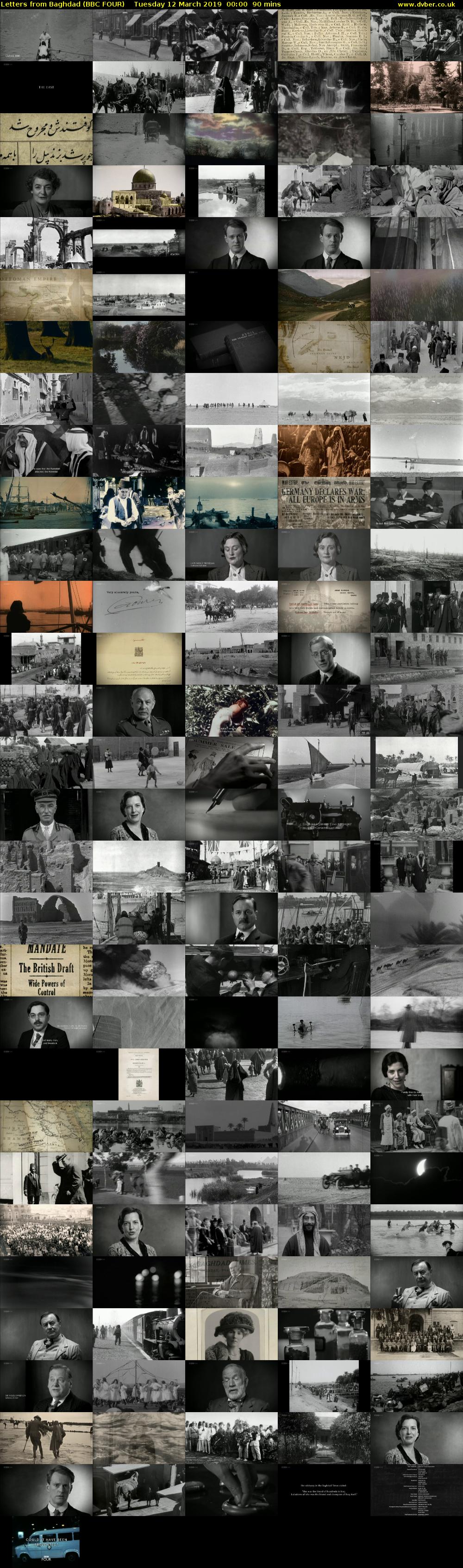Letters from Baghdad (BBC FOUR) Tuesday 12 March 2019 00:00 - 01:30