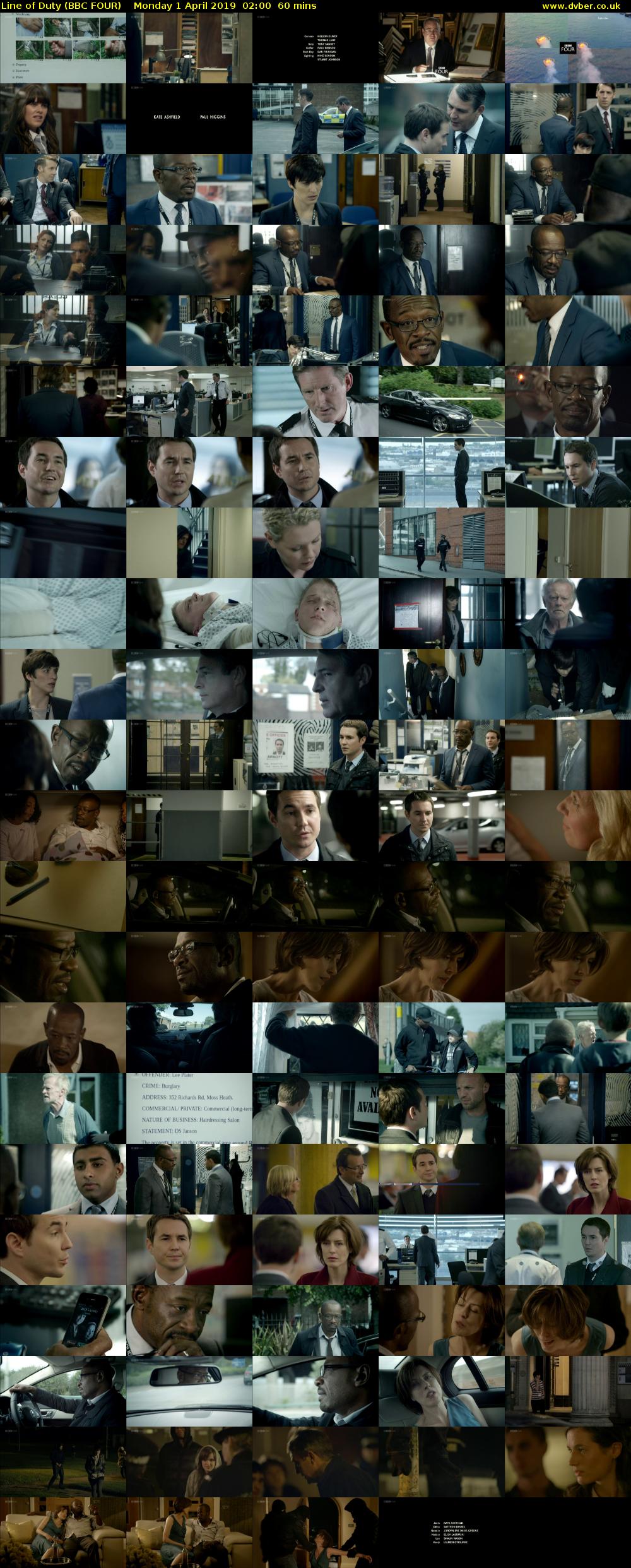 Line of Duty (BBC FOUR) Monday 1 April 2019 02:00 - 03:00