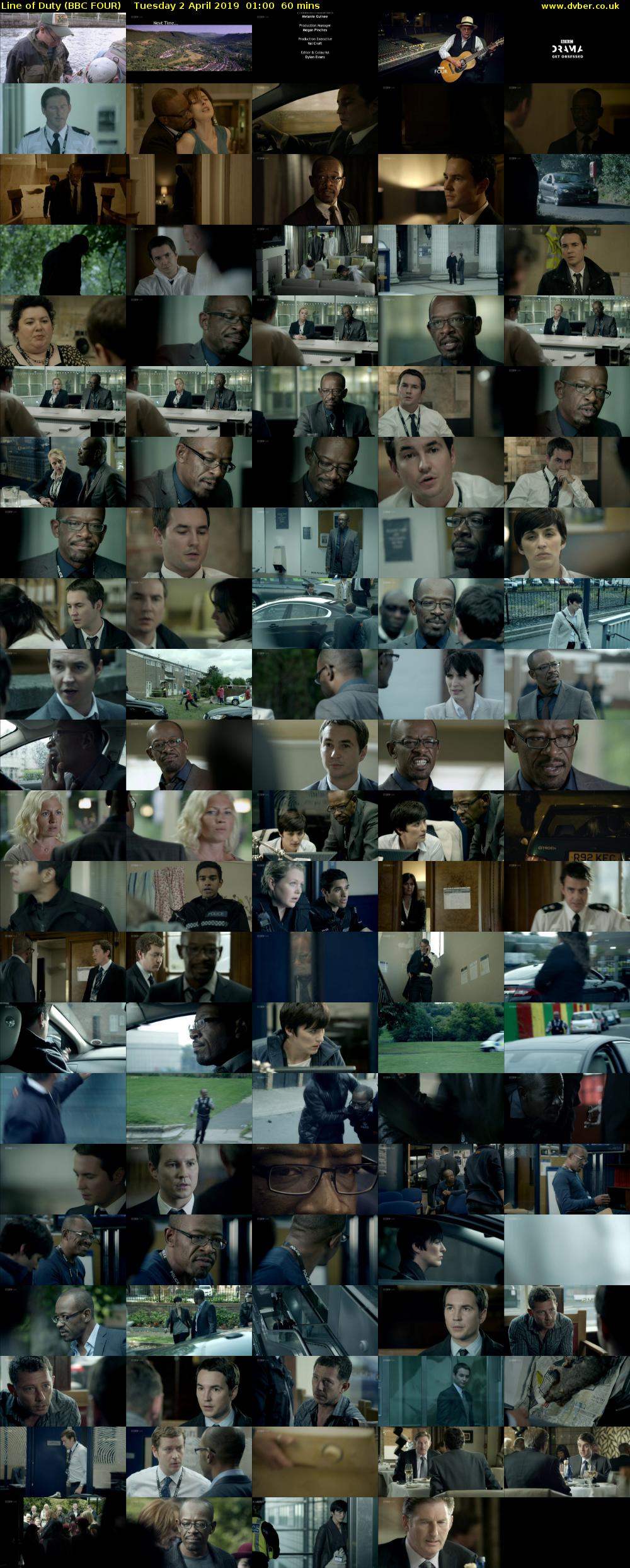 Line of Duty (BBC FOUR) Tuesday 2 April 2019 01:00 - 02:00
