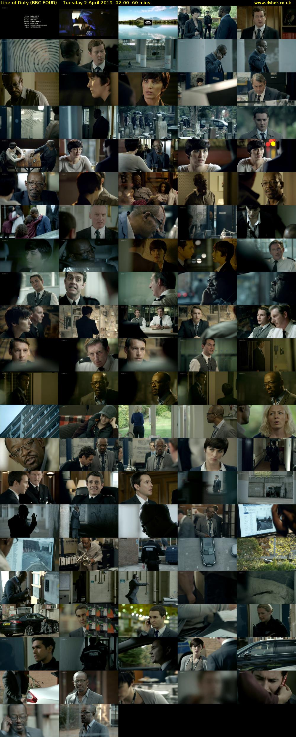 Line of Duty (BBC FOUR) Tuesday 2 April 2019 02:00 - 03:00