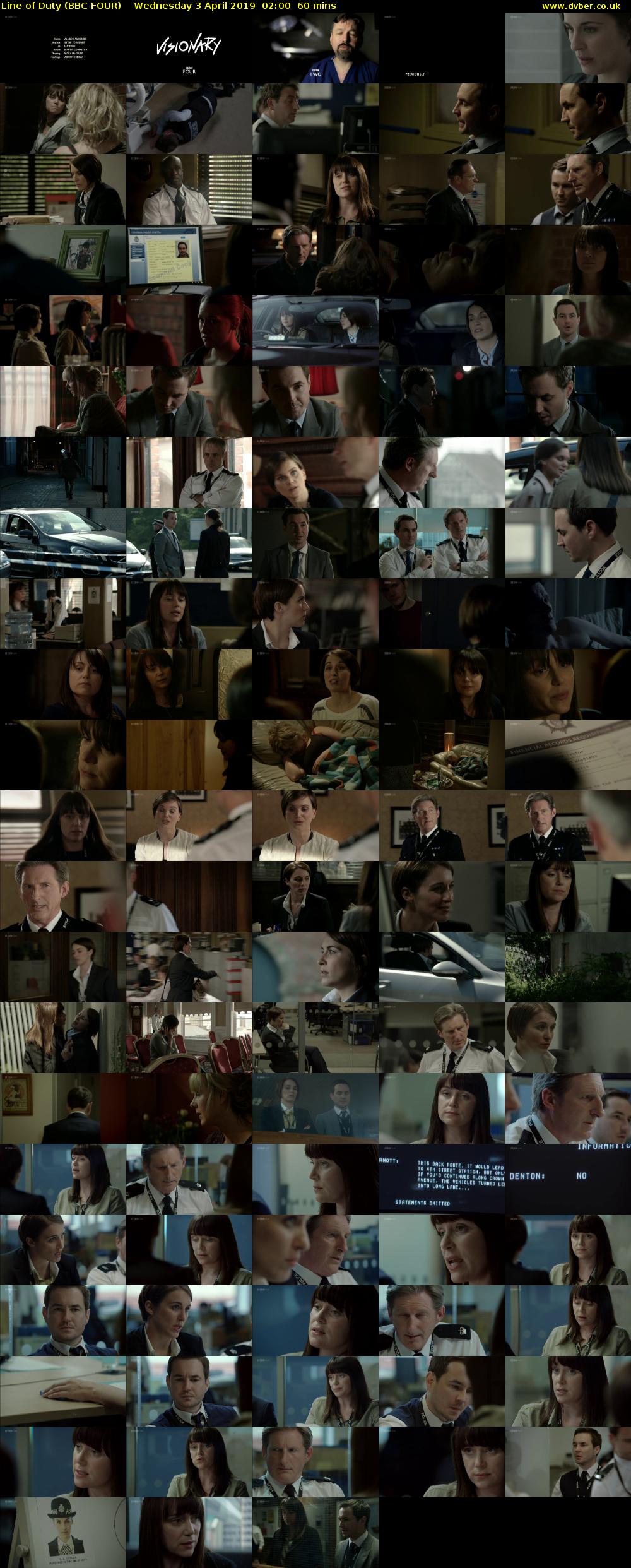 Line of Duty (BBC FOUR) Wednesday 3 April 2019 02:00 - 03:00