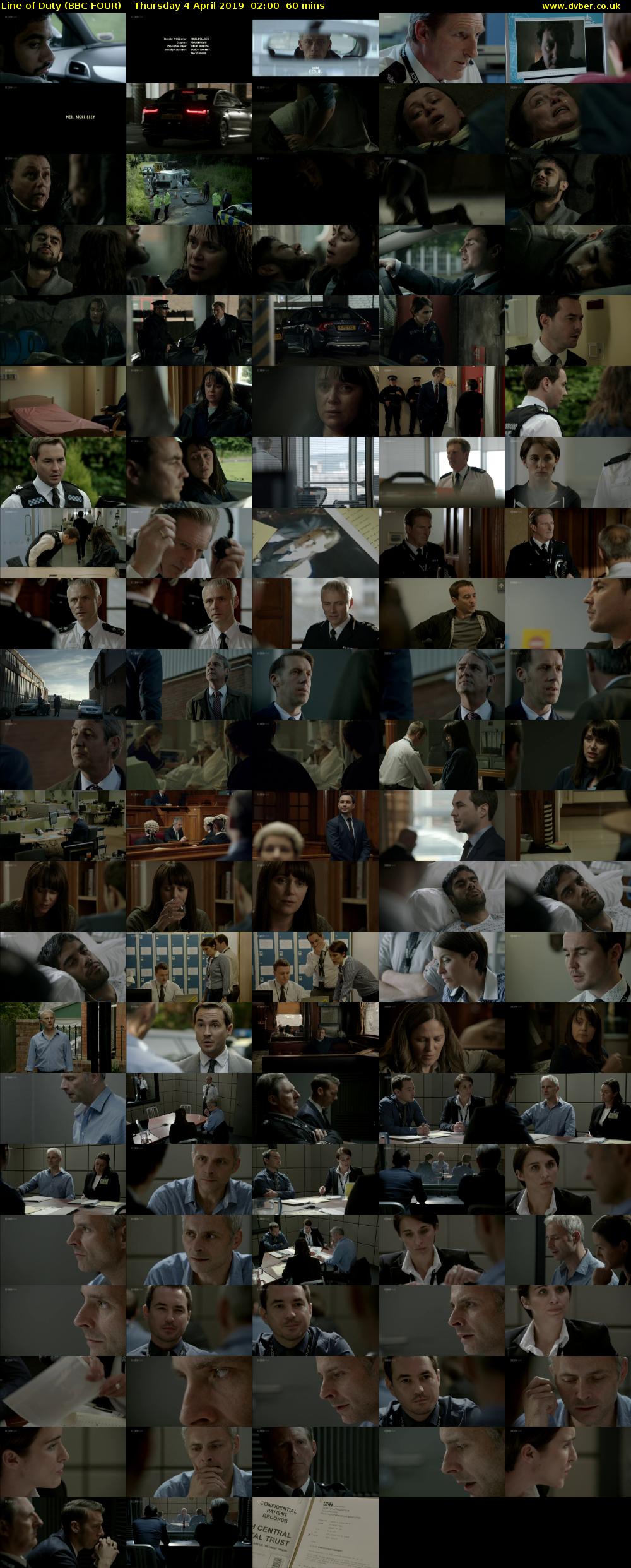 Line of Duty (BBC FOUR) Thursday 4 April 2019 02:00 - 03:00