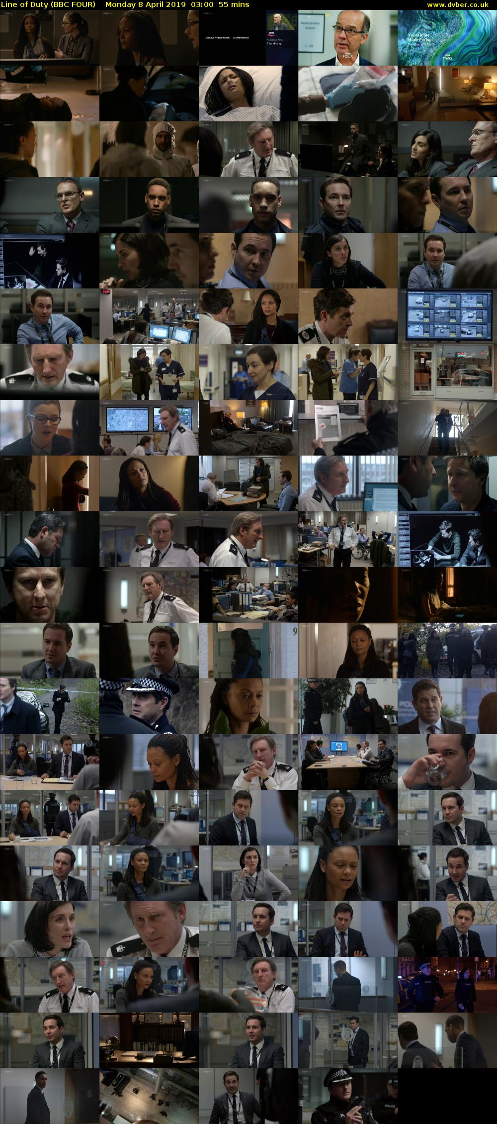 Line of Duty (BBC FOUR) Monday 8 April 2019 03:00 - 03:55