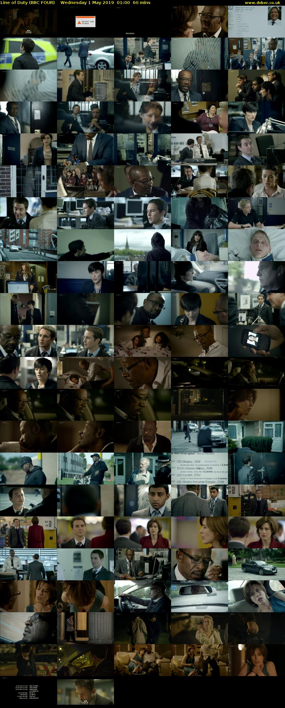 Line of Duty (BBC FOUR) Wednesday 1 May 2019 01:00 - 02:00