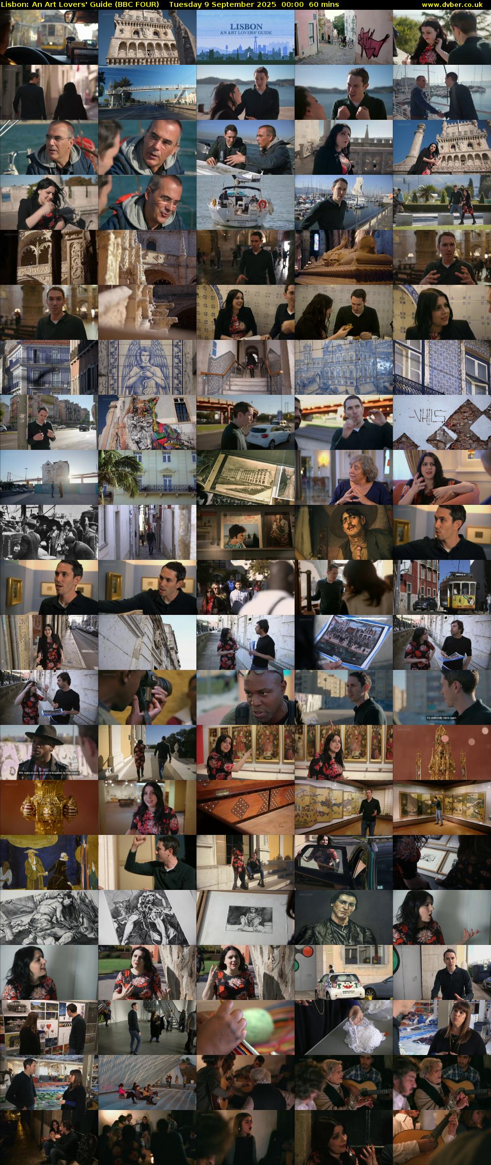 Lisbon: An Art Lovers' Guide (BBC FOUR) Tuesday 9 September 2025 00:00 - 01:00