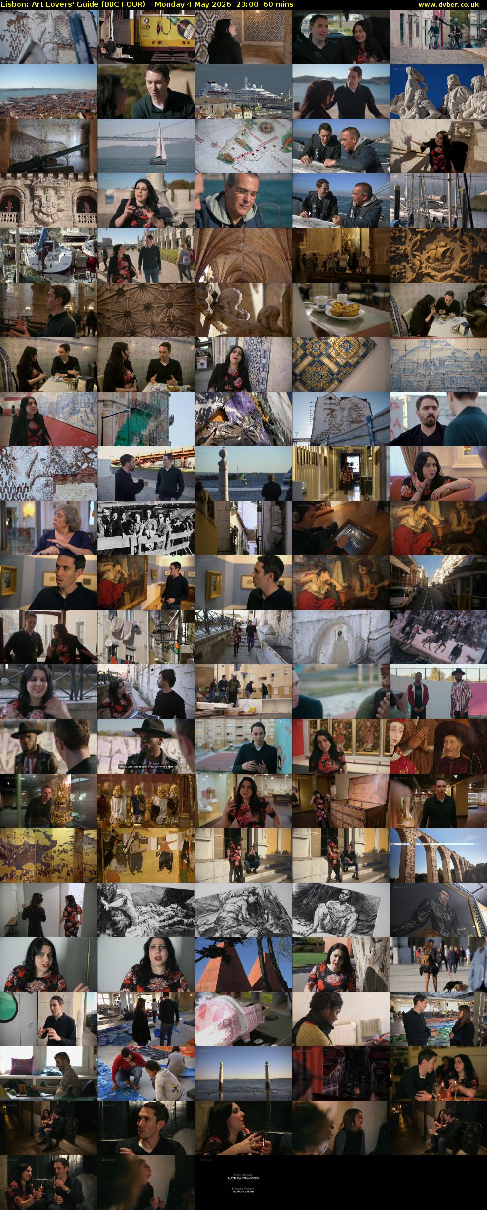 Lisbon: Art Lovers' Guide (BBC FOUR) Monday 4 May 2026 23:00 - 00:00