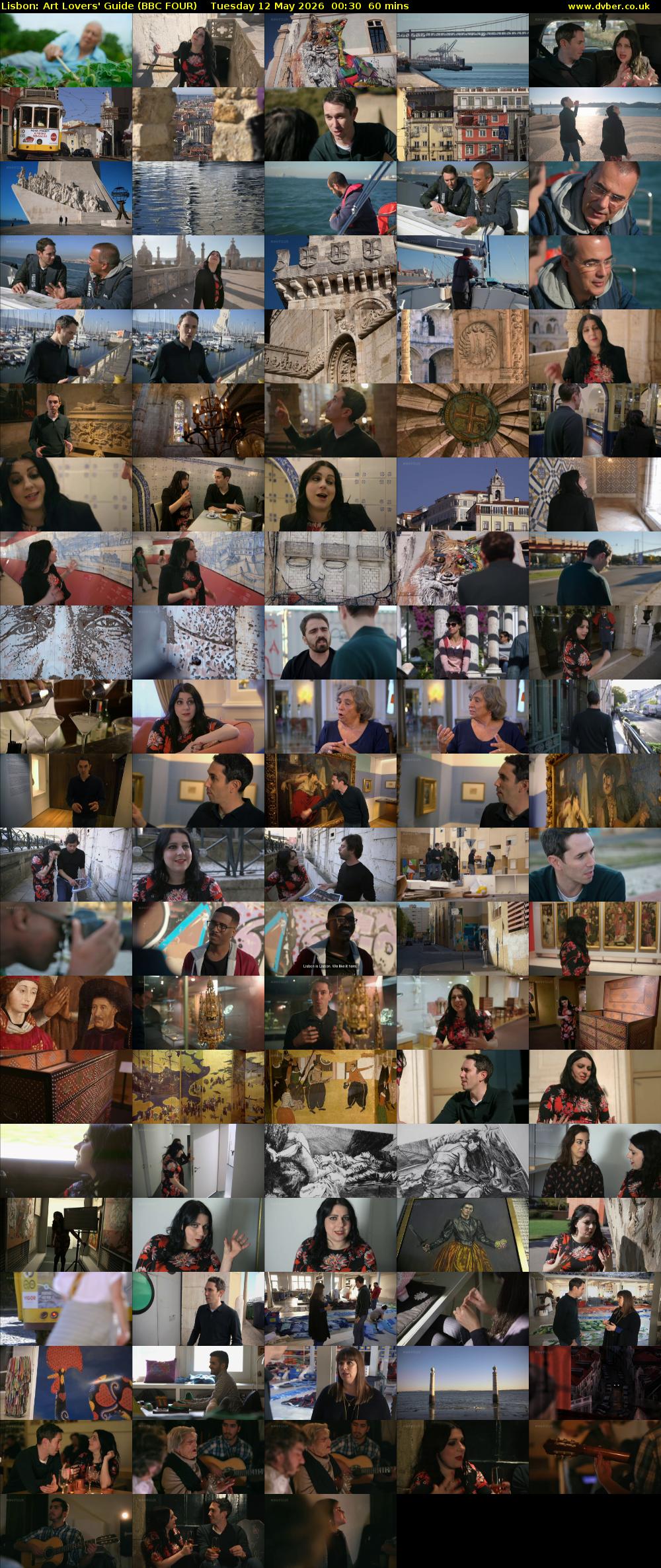 Lisbon: Art Lovers' Guide (BBC FOUR) Tuesday 12 May 2026 00:30 - 01:30