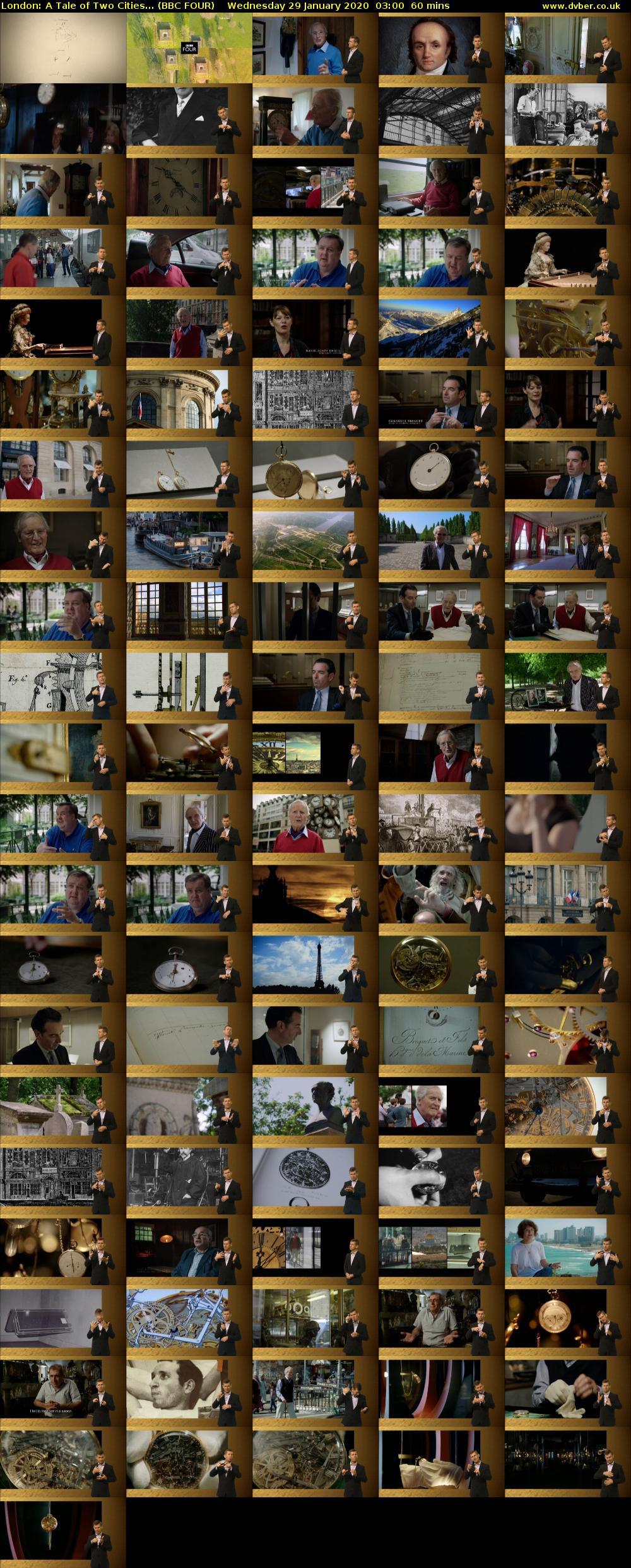 London: A Tale of Two Cities... (BBC FOUR) Wednesday 29 January 2020 03:00 - 04:00