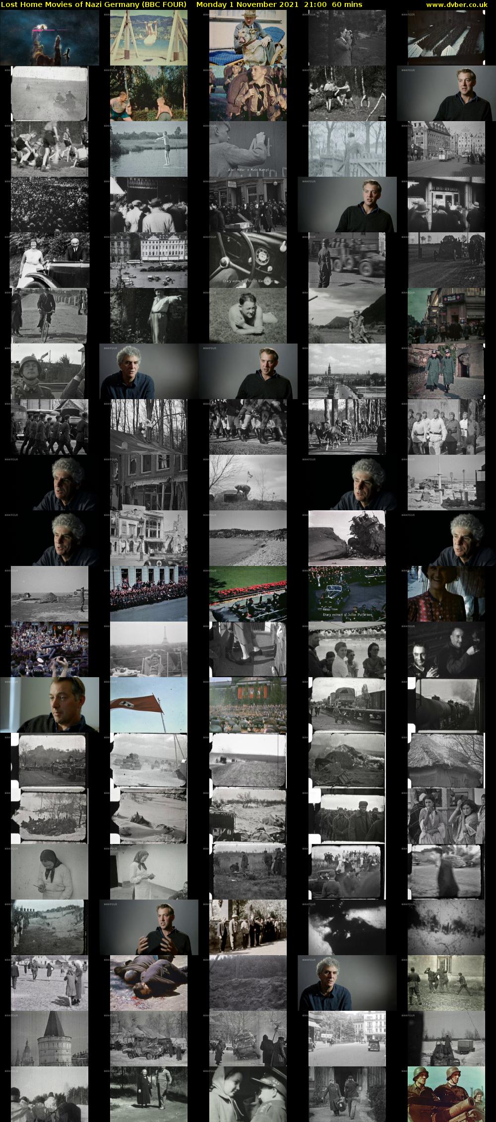 Lost Home Movies of Nazi Germany (BBC FOUR) Monday 1 November 2021 21:00 - 22:00