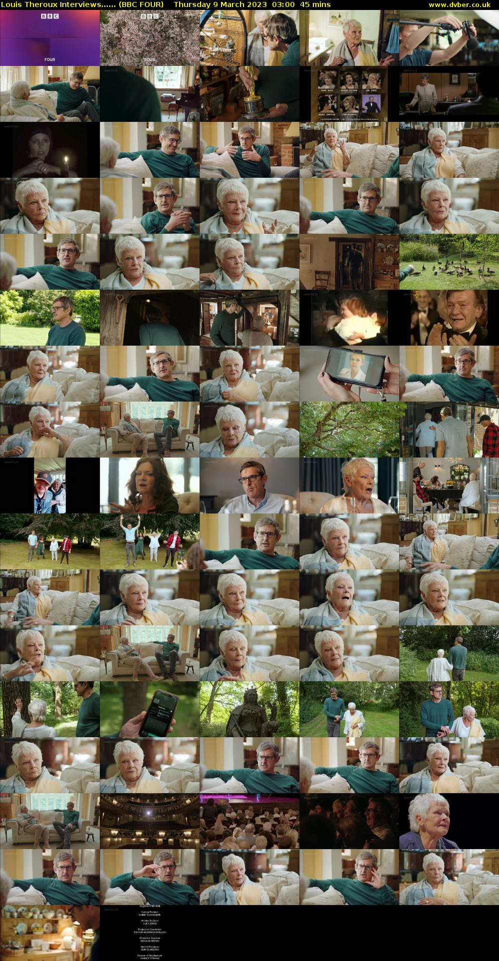 Louis Theroux Interviews...... (BBC FOUR) Thursday 9 March 2023 03:00 - 03:45