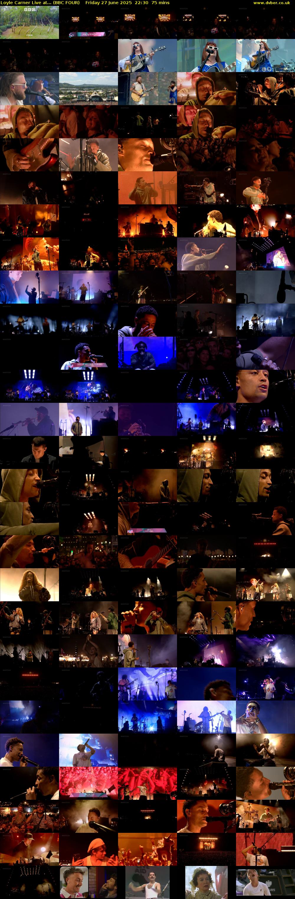 Loyle Carner Live at... (BBC FOUR) Friday 27 June 2025 22:30 - 23:45