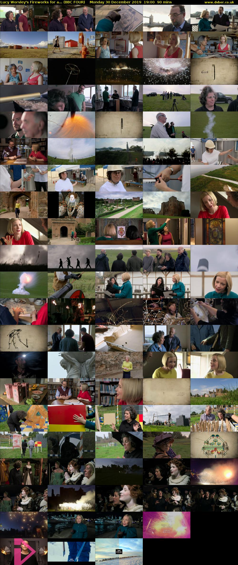 Lucy Worsley's Fireworks for a... (BBC FOUR) Monday 30 December 2019 19:00 - 20:30