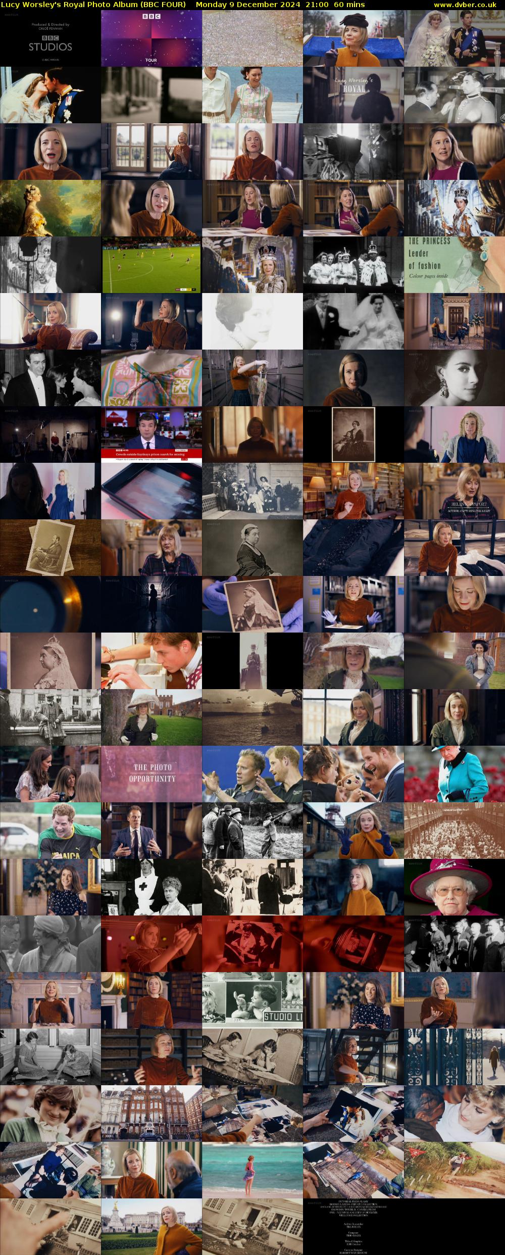 Lucy Worsley's Royal Photo Album (BBC FOUR) Monday 9 December 2024 21:00 - 22:00