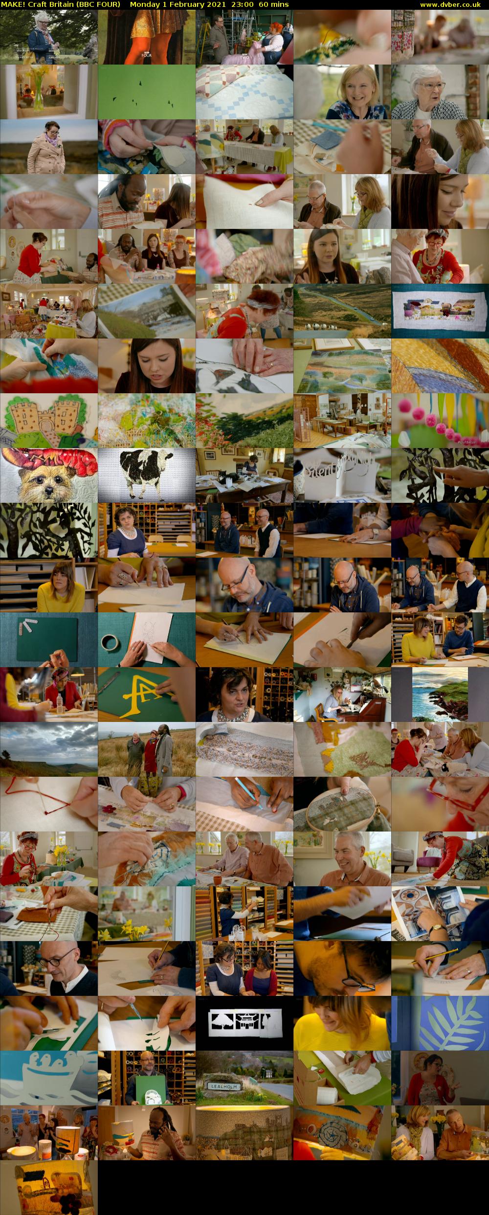 MAKE! Craft Britain (BBC FOUR) Monday 1 February 2021 23:00 - 00:00