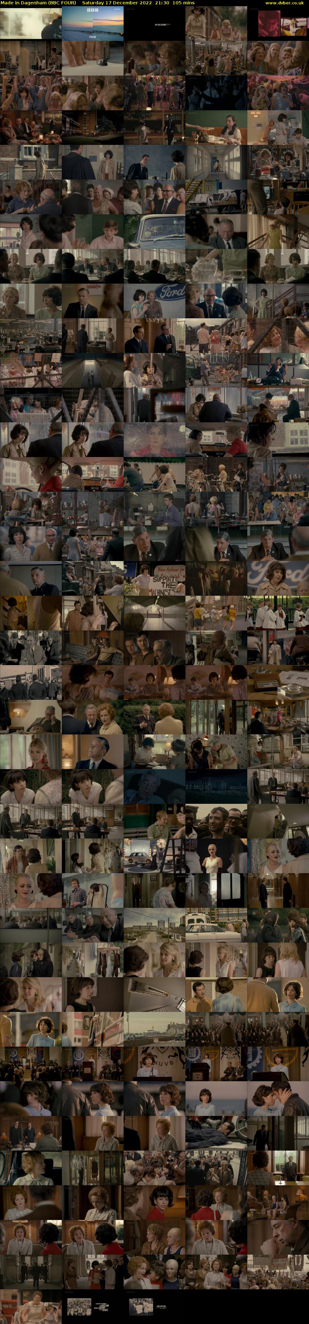 Made in Dagenham (BBC FOUR) Saturday 17 December 2022 21:30 - 23:15