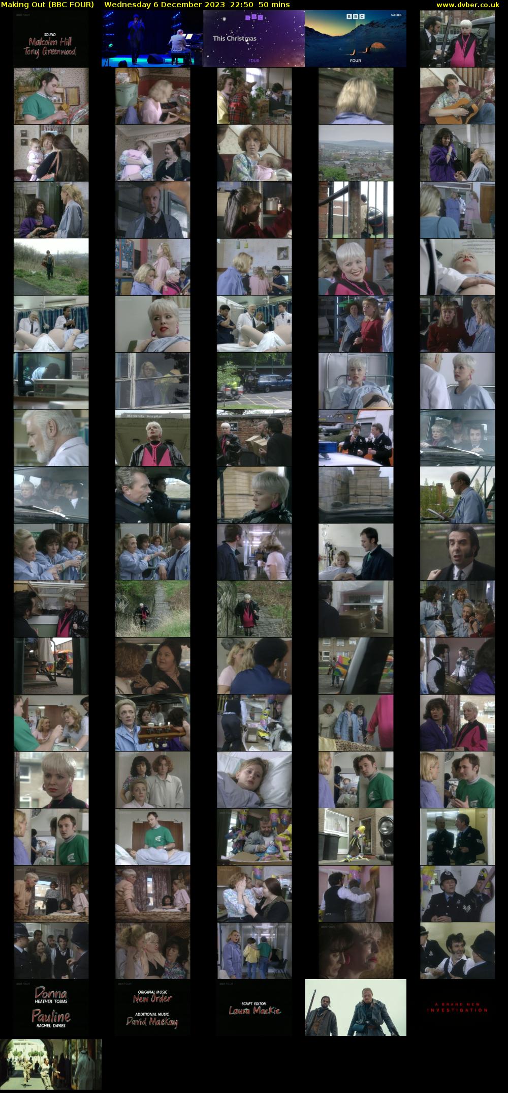Making Out (BBC FOUR) Wednesday 6 December 2023 22:50 - 23:40