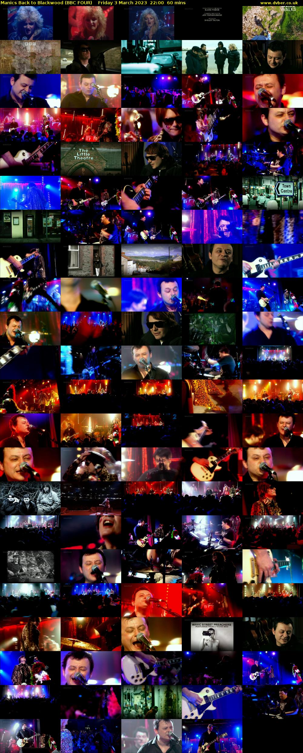 Manics Back to Blackwood (BBC FOUR) Friday 3 March 2023 22:00 - 23:00