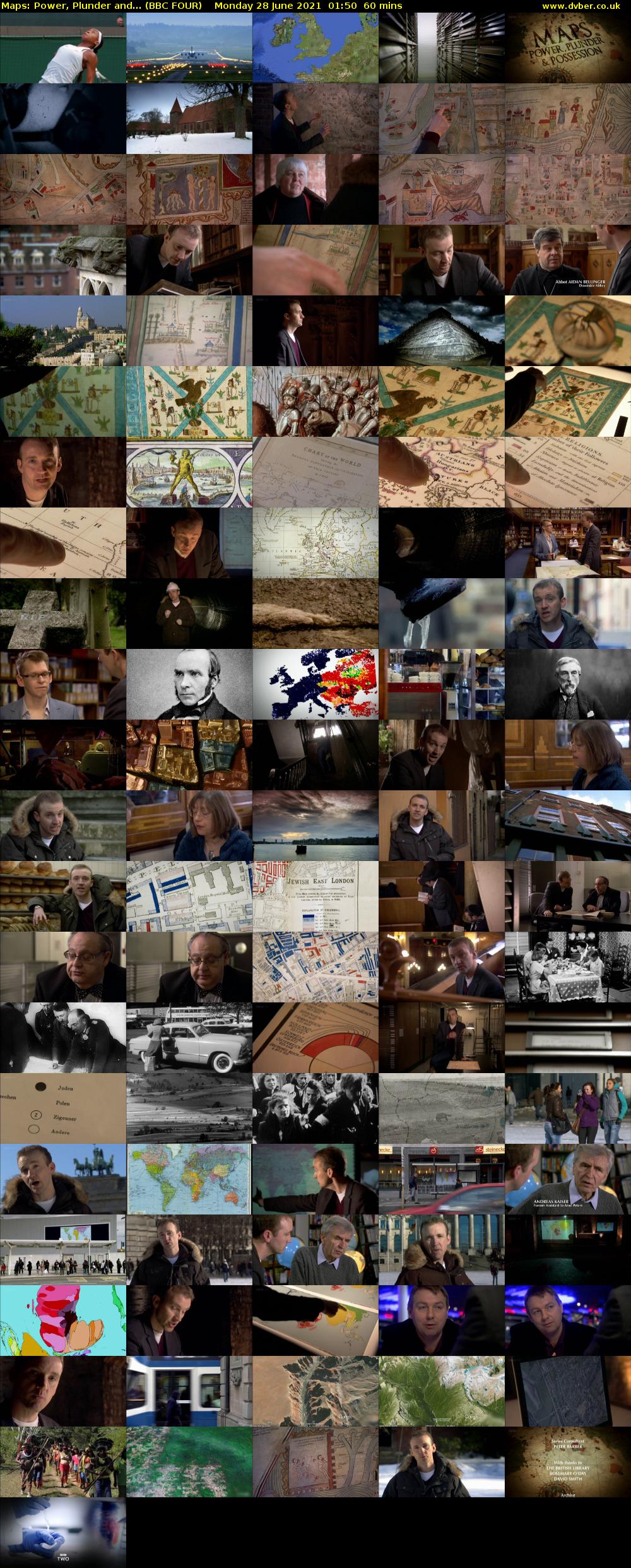 Maps: Power, Plunder and... (BBC FOUR) Monday 28 June 2021 01:50 - 02:50