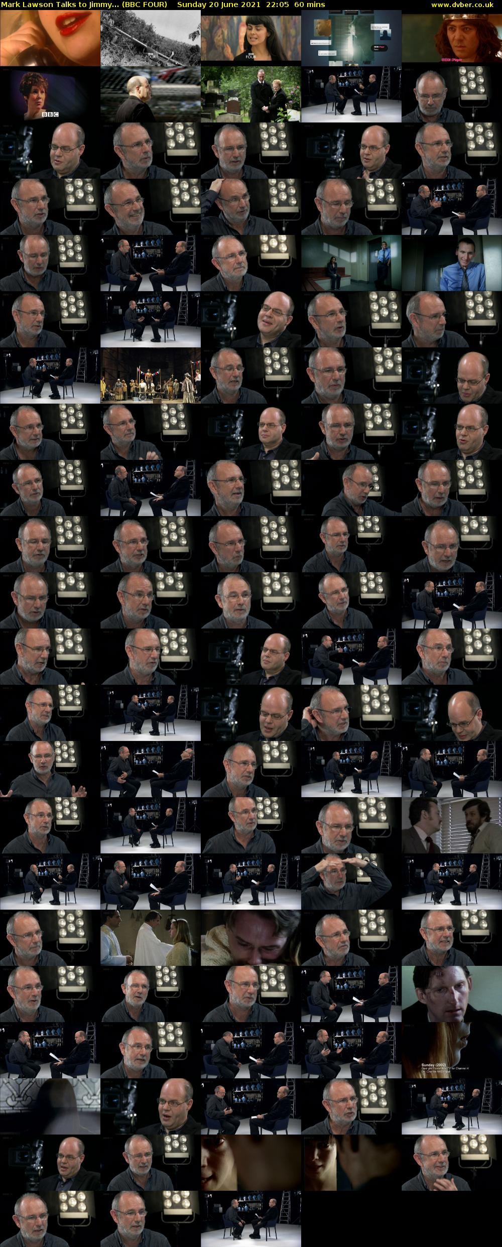 Mark Lawson Talks to Jimmy... (BBC FOUR) Sunday 20 June 2021 22:05 - 23:05