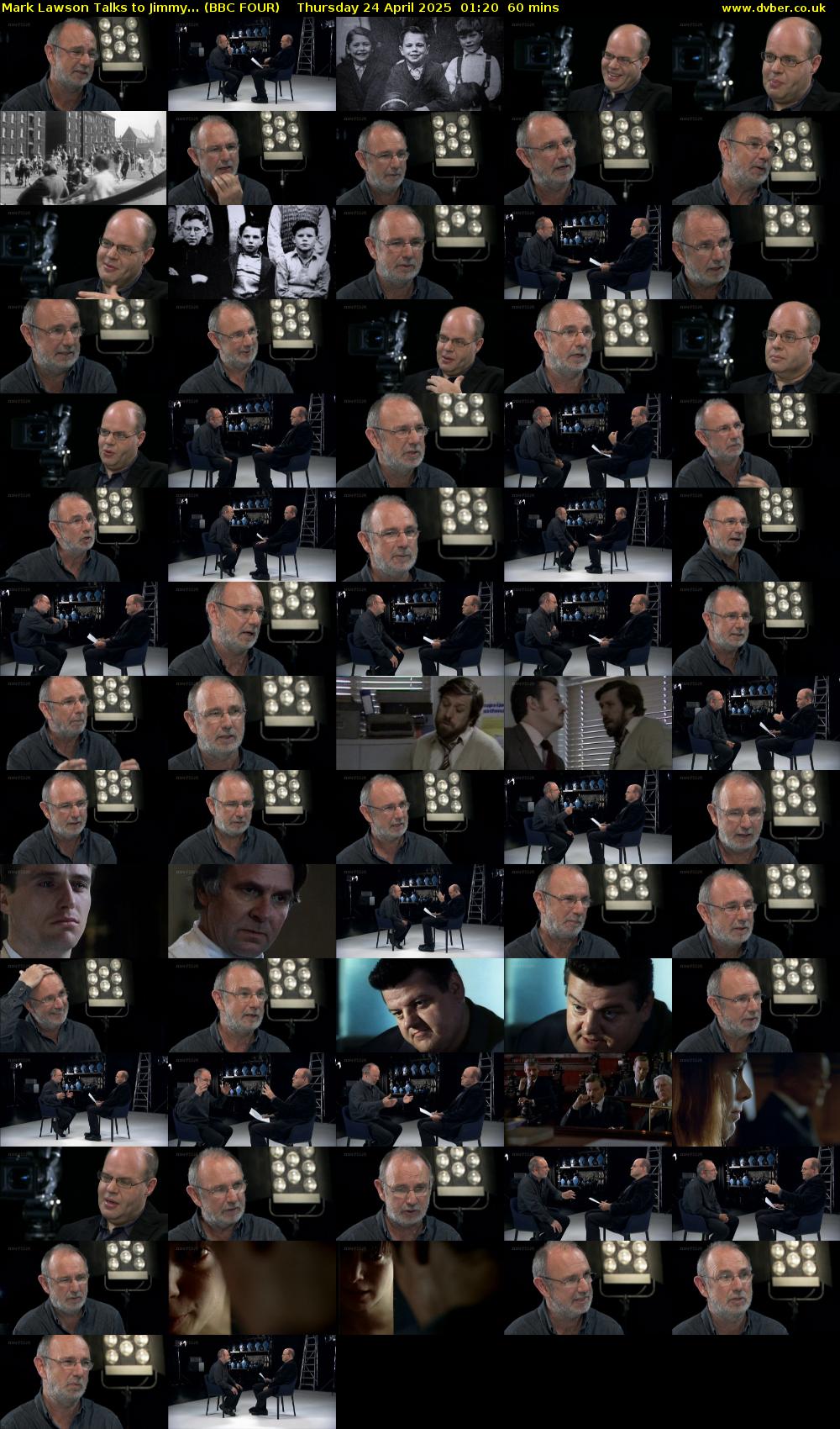 Mark Lawson Talks to Jimmy... (BBC FOUR) Thursday 24 April 2025 01:20 - 02:20