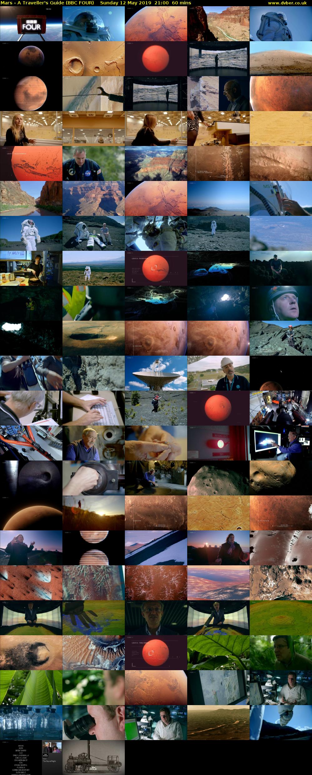 Mars - A Traveller's Guide (BBC FOUR) Sunday 12 May 2019 21:00 - 22:00