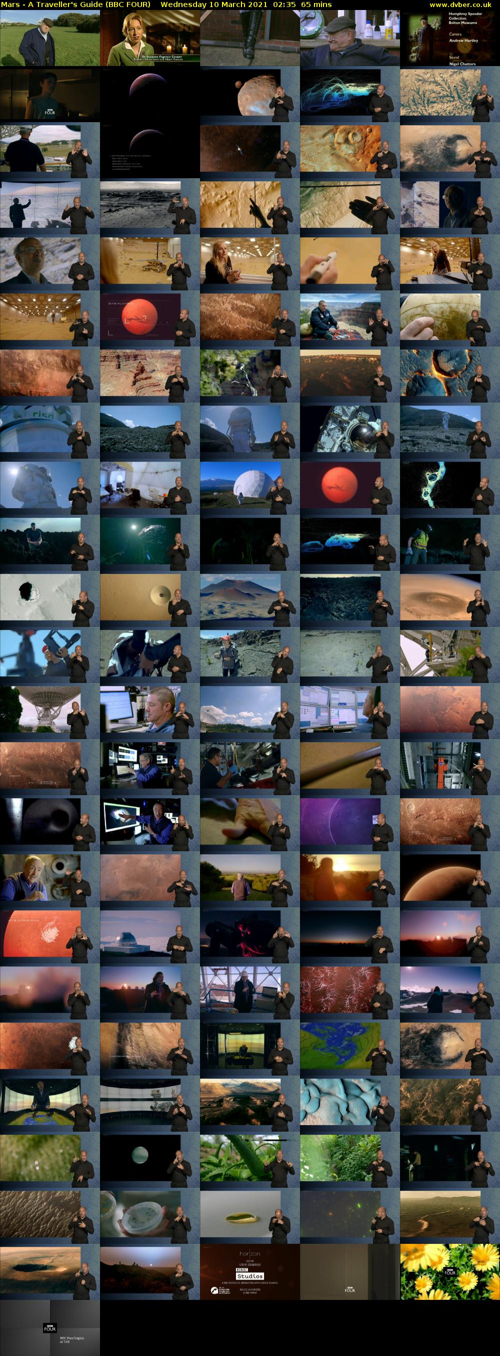 Mars - A Traveller's Guide (BBC FOUR) Wednesday 10 March 2021 02:35 - 03:40