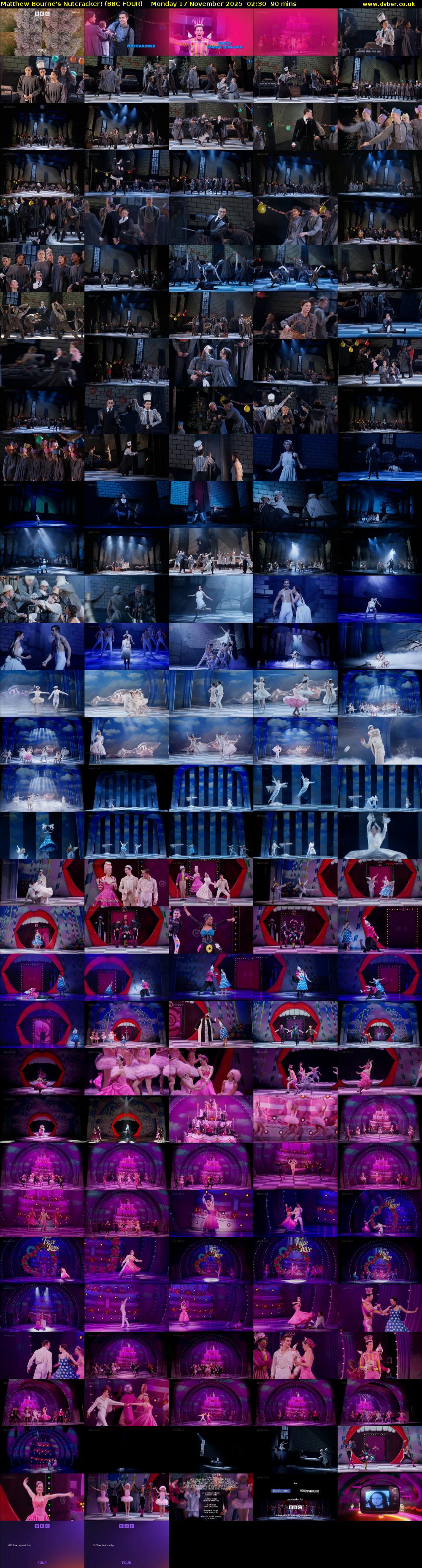 Matthew Bourne's Nutcracker! (BBC FOUR) Monday 17 November 2025 02:30 - 04:00