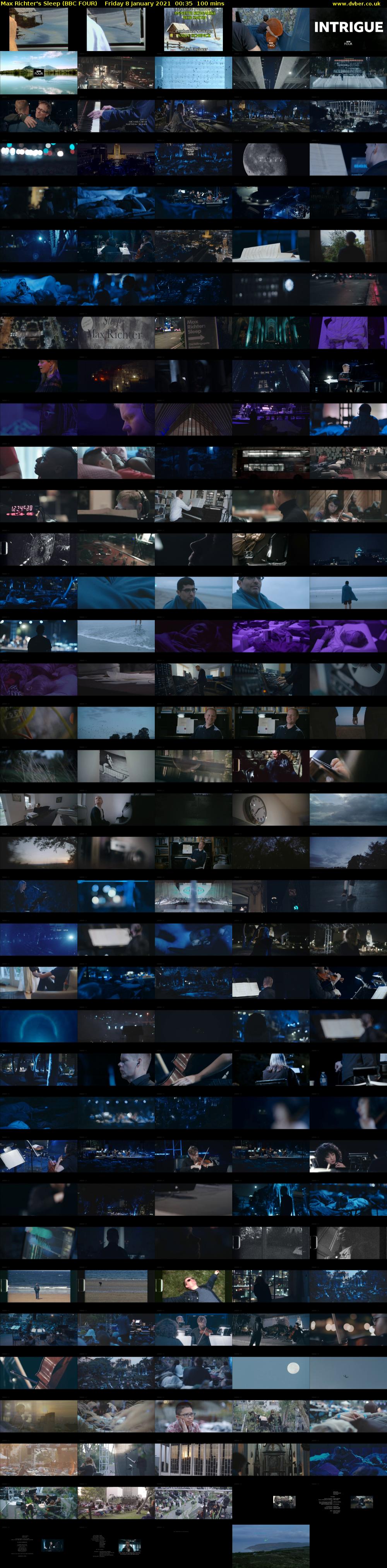 Max Richter's Sleep (BBC FOUR) Friday 8 January 2021 00:35 - 02:15