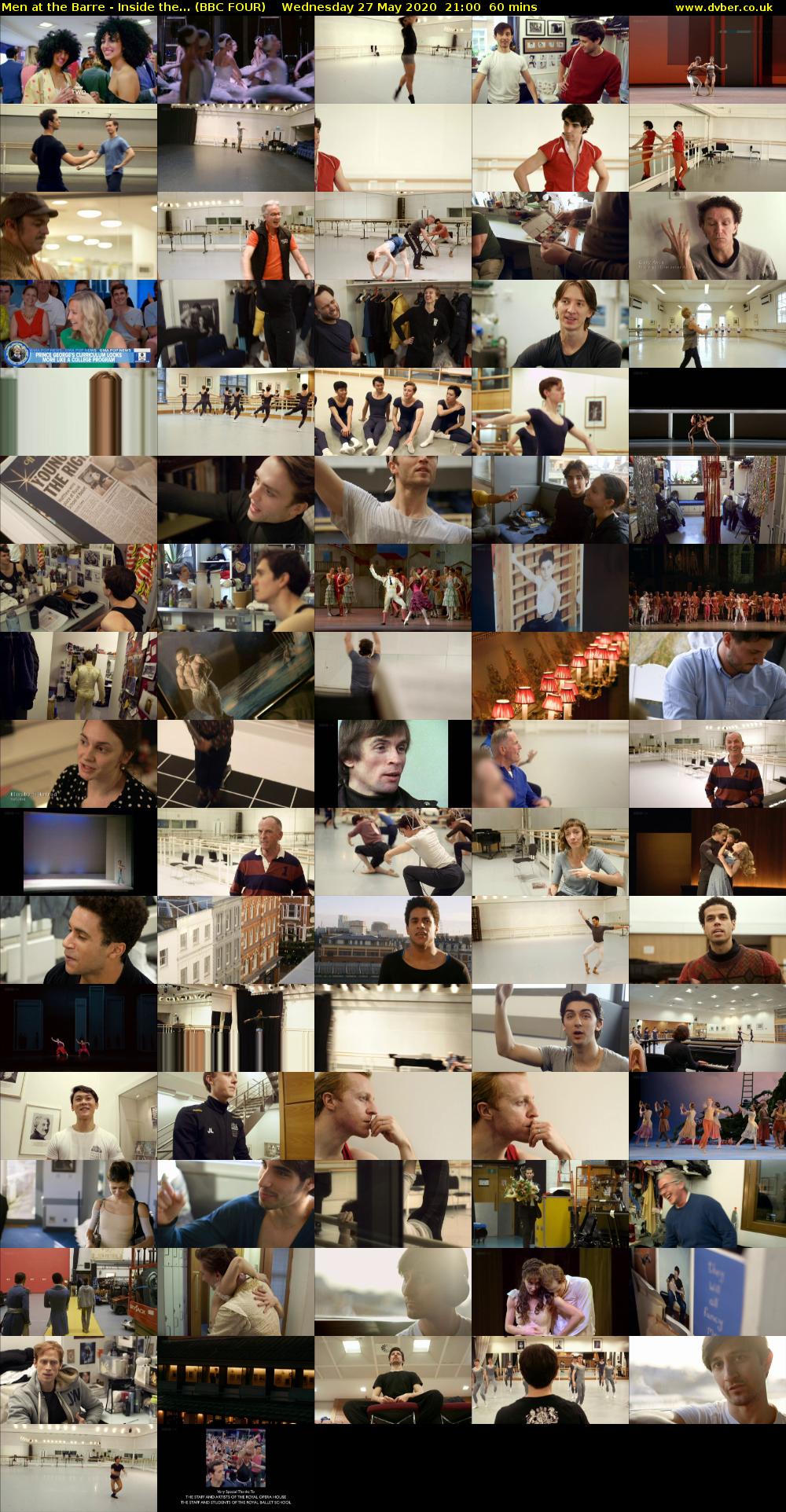 Men at the Barre - Inside the... (BBC FOUR) Wednesday 27 May 2020 21:00 - 22:00